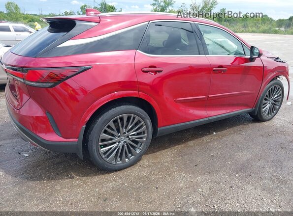 2T2BAMCA7SC119766 2025 LEXUS RX 350 Red Rear right
