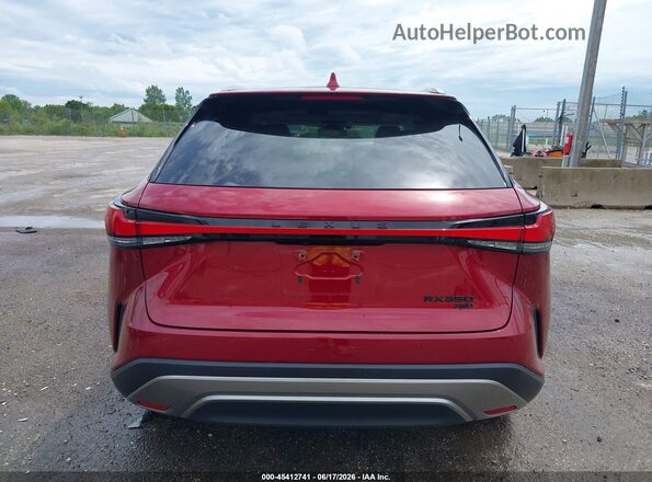2T2BAMCA7SC119766 2025 LEXUS RX 350 Red 