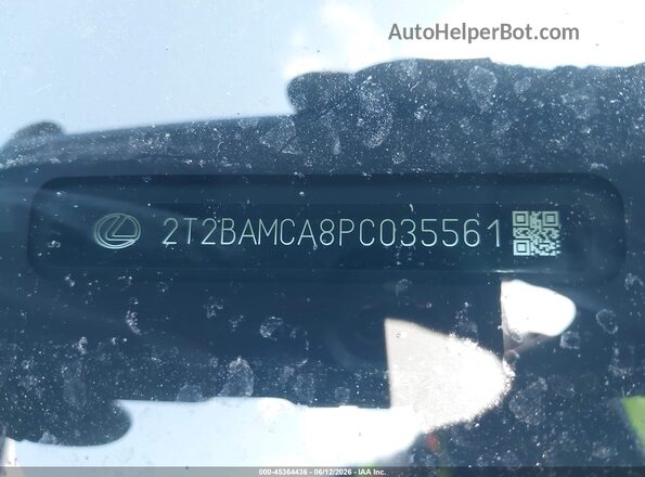 2T2BAMCA8PC035561 2023 LEXUS RX 350 Black 