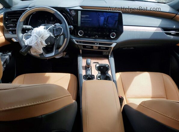 2T2BAMCA8SC100465 2025 LEXUS RX White Вид панелі приладів
