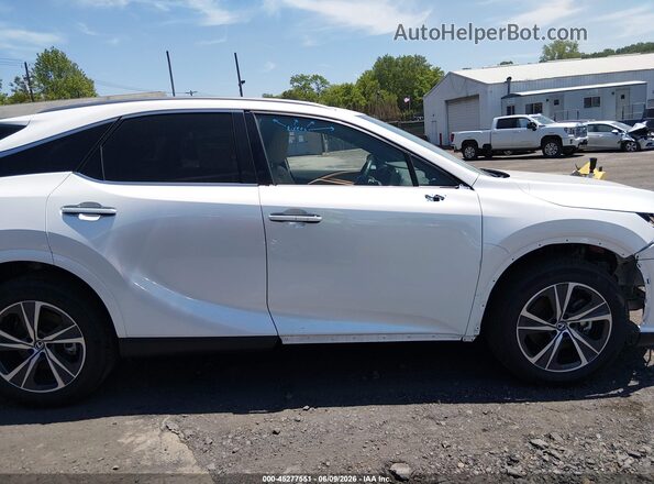 2T2BAMCA8SC105245 2025 LEXUS RX 350 White Widok wnętrza z tyłu