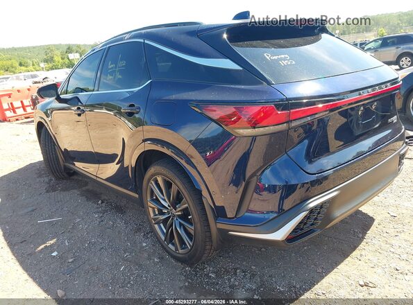 2T2BAMCA9PC015447 2023 LEXUS RX 350 Blue Trasero izquierdo