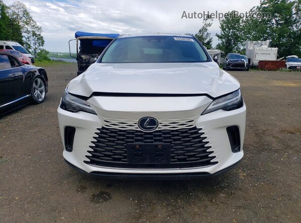 2T2BAMCA9RC050010 2024 LEXUS RX White წინა ხედი