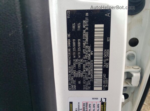 2T2BAMCA9RC050010 2024 LEXUS RX White ძრავის განყოფილების ხედი