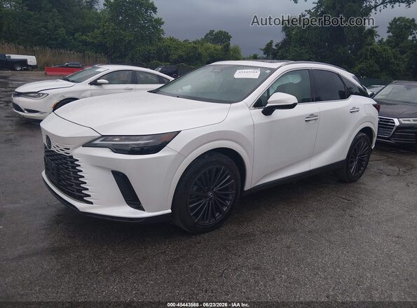 2T2BAMCA9RC084108 2024 LEXUS RX 350 White Առջևի ձախ երեք քառորդ տեսարան