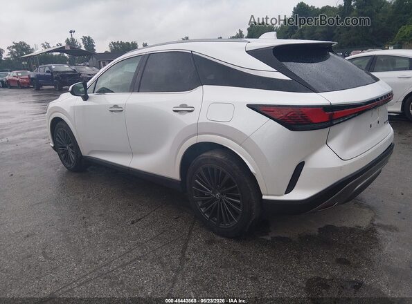 2T2BAMCA9RC084108 2024 LEXUS RX 350 White Հետևի ձախ