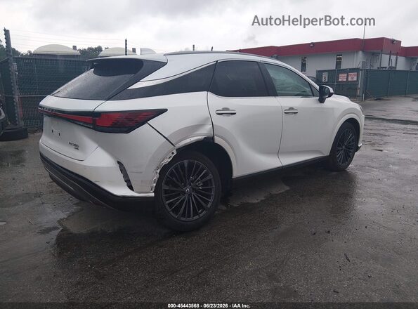 2T2BAMCA9RC084108 2024 LEXUS RX 350 White Հետևի աջ