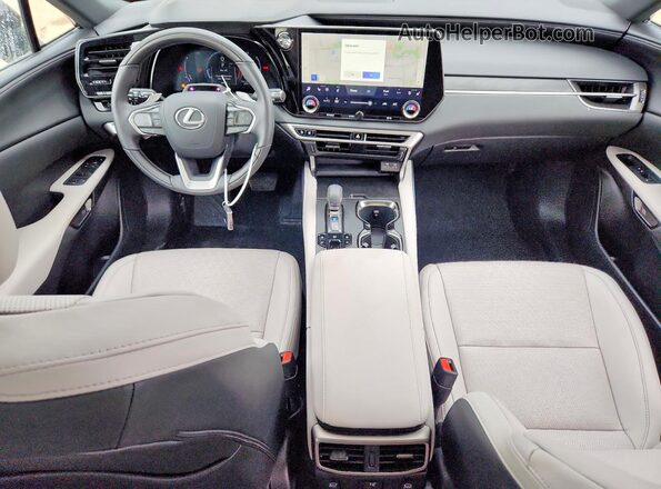 2T2BAMCA9RC088790 2024 LEXUS RX Black Առջևի վահանակի տեսք