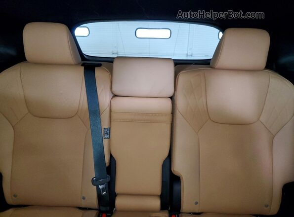 2T2BAMCAXPC020849 2023 LEXUS RX White Rear seats view
