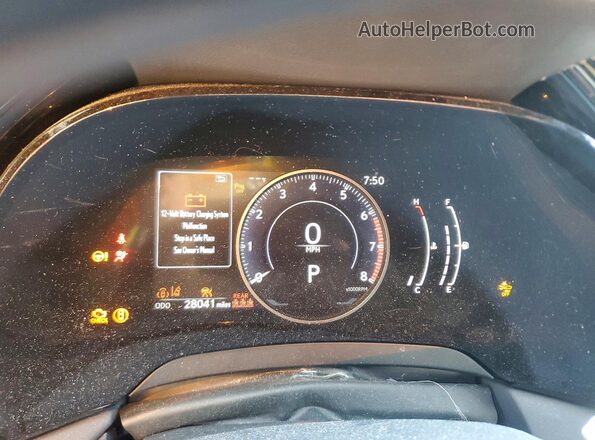2T2BAMCAXPC029146 2023 LEXUS RX Black Vista del cuadro de instrumentos