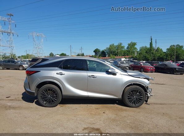 2T2BAMCAXSC096533 2025 LEXUS RX 350 Gray Widok wnętrza z tyłu