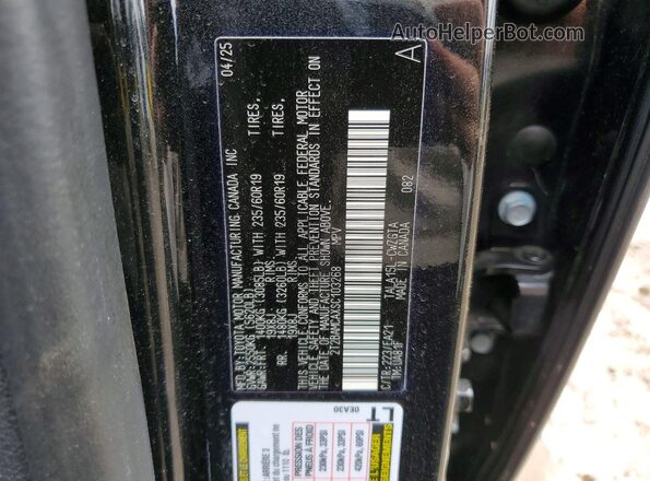 2T2BAMCAXSC103268 2025 LEXUS RX Черный 