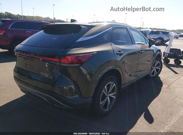 2T2BAMCAXSC106638 2025 LEXUS RX 350 Green Rear right