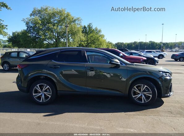 2T2BAMCAXSC106638 2025 LEXUS RX 350 Green Rear interior view