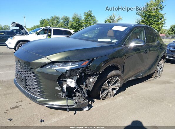 2T2BAMCAXSC106638 2025 LEXUS RX 350 Green Front view
