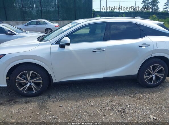2T2BAMCAXSC107062 2025 LEXUS RX 350 White Widok wnętrza 360 stopni