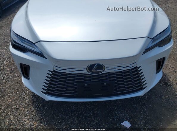 2T2BAMCAXSC107062 2025 LEXUS RX 350 White Widok z przodu