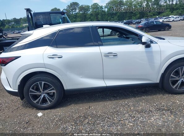 2T2BAMCAXSC107062 2025 LEXUS RX 350 White Widok wnętrza z tyłu