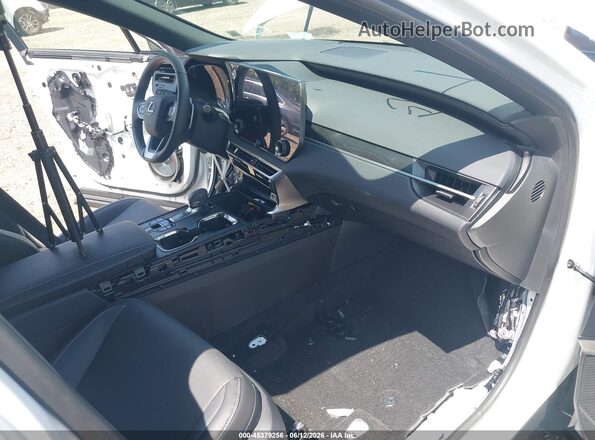 2T2BAMCAXSC107062 2025 LEXUS RX 350 White Widok wnętrza z przodu