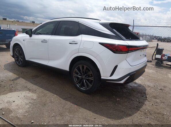 2T2BAMCAXSC111211 2025 LEXUS RX 350 White Tył lewy