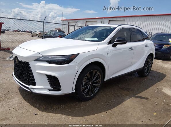 2T2BAMCAXSC111211 2025 LEXUS RX 350 White Przód lewy