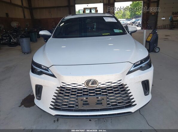 2T2BAMCAXTC141620 2026 LEXUS RX 350 White Widok zestawu wskaźników