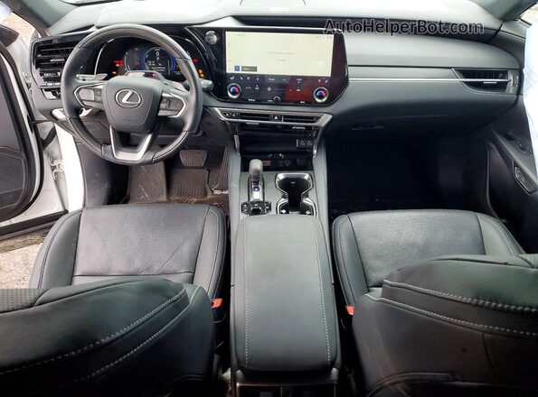 2T2BBMCA0PC021974 2023 LEXUS RX White Dashboard view