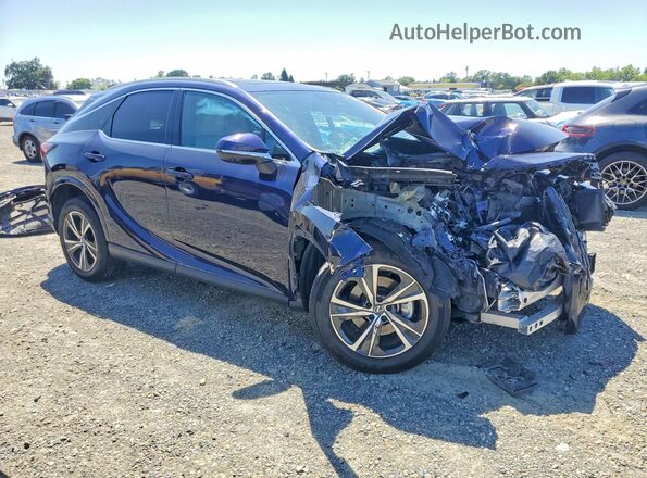 2T2BBMCA0RC033044 2024 LEXUS RX Синий Передняя правая четверть