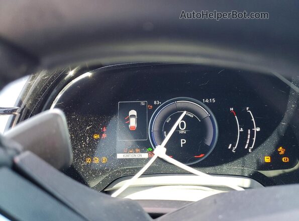 2T2BBMCA0RC033044 2024 LEXUS RX Синий Вид щитка приборов