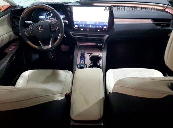2T2BBMCA0SC082167 2025 LEXUS RX Brown Առջևի վահանակի տեսք