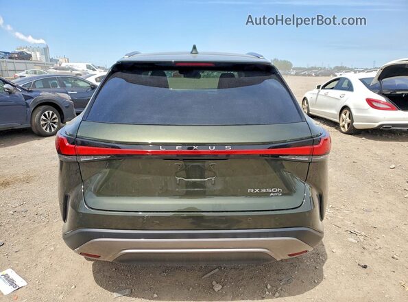 2T2BBMCA0SC096943 2025 LEXUS RX Green უკანა ხედი
