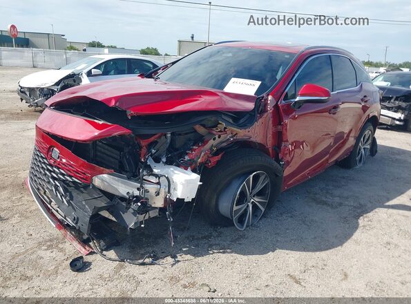 2T2BBMCA0TC111538 2026 LEXUS RX 350H Red Przód lewy