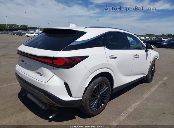 2T2BBMCA0TC131630 2026 LEXUS RX 350H White Rear right