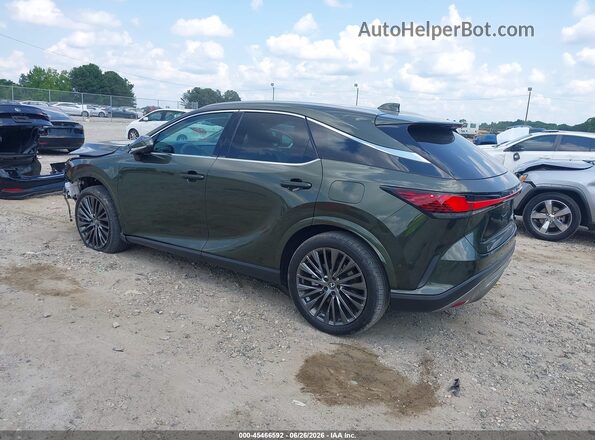 2T2BBMCA1SC074885 2025 LEXUS RX 350H Green Trasero izquierdo