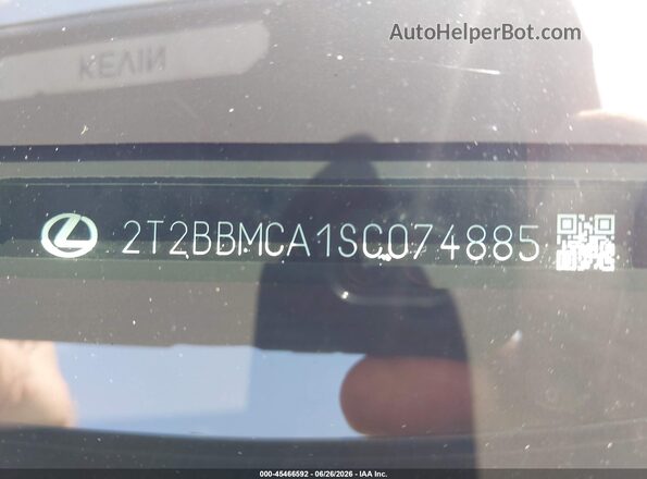 2T2BBMCA1SC074885 2025 LEXUS RX 350H Green 