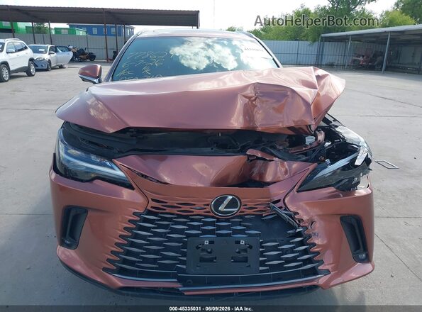 2T2BBMCA2RC049455 2024 LEXUS RX 350H Champagne ხელსაწყოთა პანელის ხედი