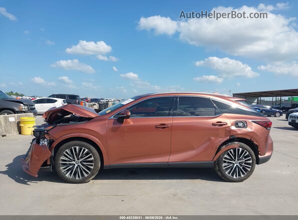 2T2BBMCA2RC049455 2024 LEXUS RX 350H Champagne სალონის 360-გრადუსიანი ხედი