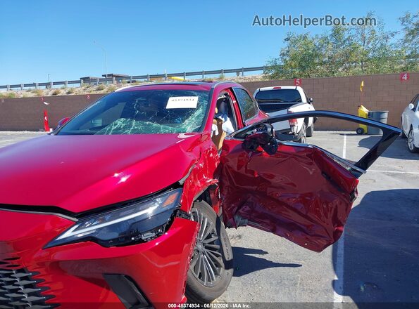 2T2BBMCA2SC102807 2025 LEXUS RX 350H Red წინა ხედი