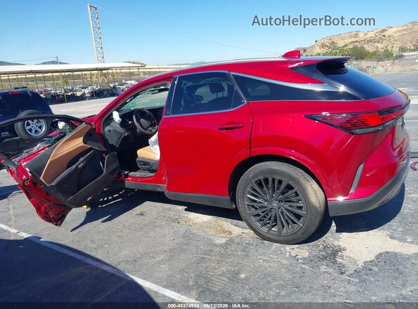 2T2BBMCA2SC102807 2025 LEXUS RX 350H Red სალონის 360-გრადუსიანი ხედი