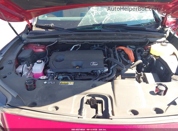 2T2BBMCA2SC102807 2025 LEXUS RX 350H Red უკანა ხედი