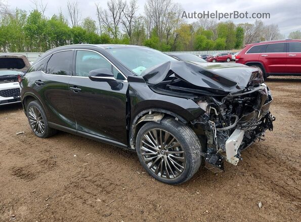 2T2BBMCA3PC009561 2023 LEXUS RX Черный Передняя правая четверть