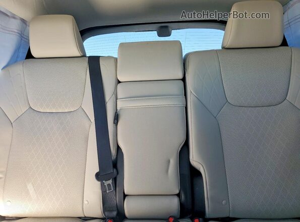 2T2BBMCA3RC025956 2024 LEXUS RX Silver Vista de los asientos traseros