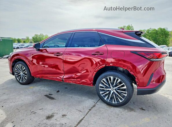2T2BBMCA3RC034897 2024 LEXUS RX Red Задня ліва чверть