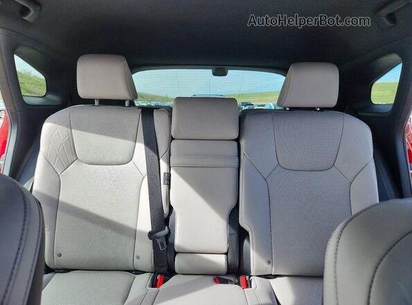2T2BBMCA3RC034897 2024 LEXUS RX Red Вид задніх сидінь