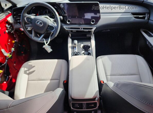 2T2BBMCA3RC034897 2024 LEXUS RX Red Вид панелі приладів