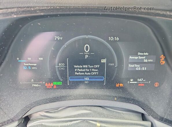 2T2BBMCA4SC084889 2025 LEXUS RX Серебряный Вид щитка приборов