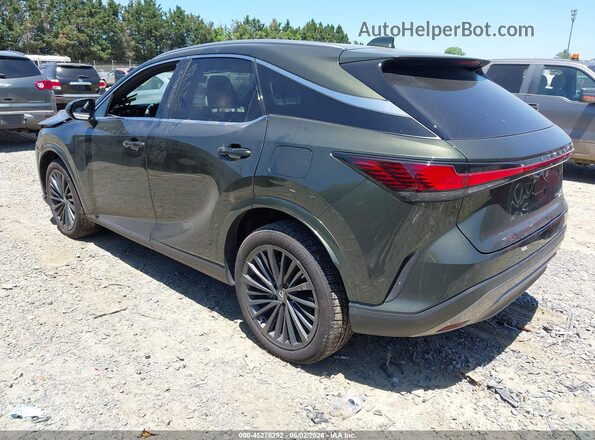 2T2BBMCA4SC104218 2025 LEXUS RX 350H Green Trasero izquierdo