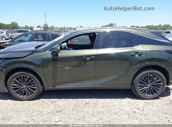 2T2BBMCA4SC104218 2025 LEXUS RX 350H Green 