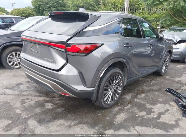 2T2BBMCA5PC002465 2023 LEXUS RX 350H Gray Trasero derecho
