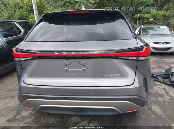 2T2BBMCA5PC002465 2023 LEXUS RX 350H Gray 
